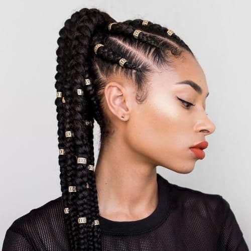 La Queue de cheval Cornrows